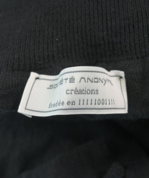 Societe Anonyme（ソシエテアノニム）ニット・セーター 黒 サイズ:-(XXL位) メンズ/2200633784102