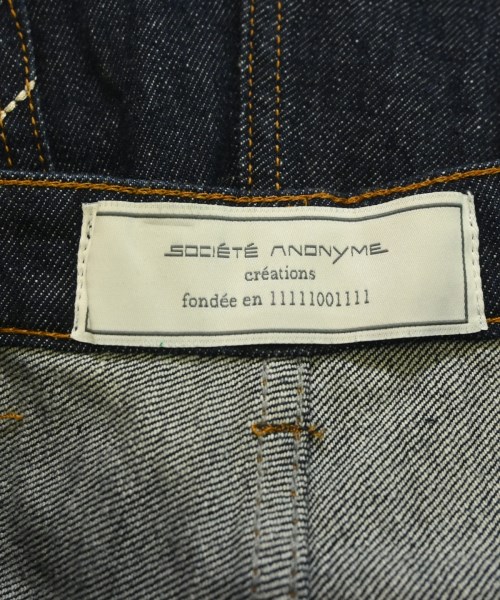 Societe Anonyme（ソシエテアノニム）デニムパンツ 紺 サイズ:XS レディース/2200679998051