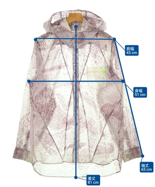 PARIA/FARZANEH（パリアファルザネ）カジュアルシャツ 紫 サイズ:S メンズ/2200651634076