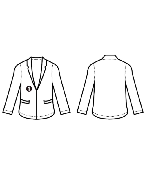 ENZO LEATHER（エンツォレザー）ノーカラージャケット ベージュ サイズ:-(L位) レディース/2200704580053