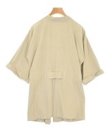 ENZO LEATHER（エンツォレザー）ノーカラージャケット ベージュ サイズ:-(L位) レディース/2200704580053