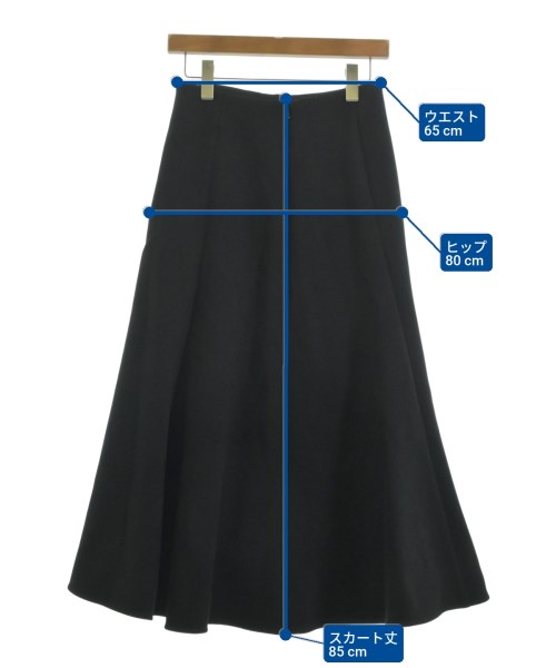 SCENTOF（セントオブ）ロング・マキシ丈スカート 黒 サイズ:36(S位) レディース/2200635796035