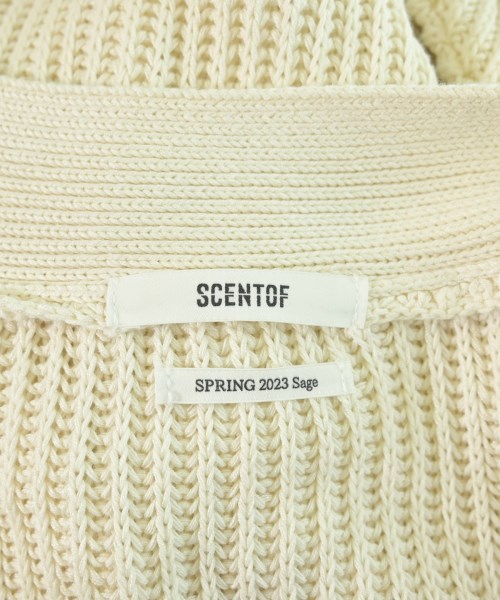 SCENTOF（セントオブ）カーディガン 白 サイズ:F レディース/2200639474014