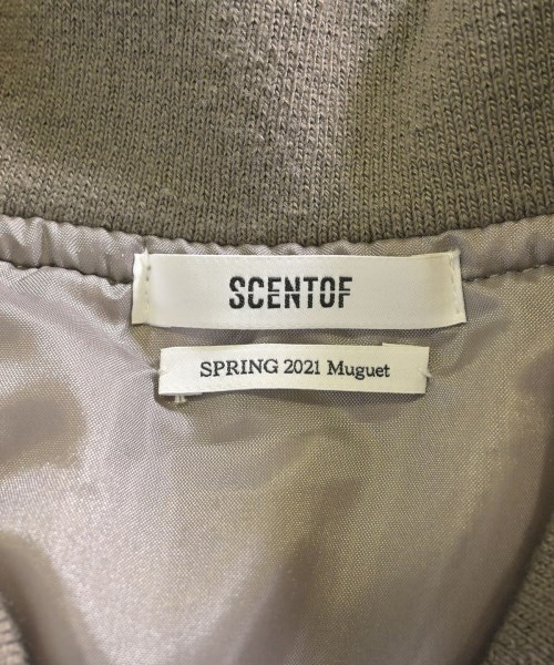 SCENTOF（セントオブ）ミリタリーブルゾン ベージュ サイズ:F レディース/2200622733012