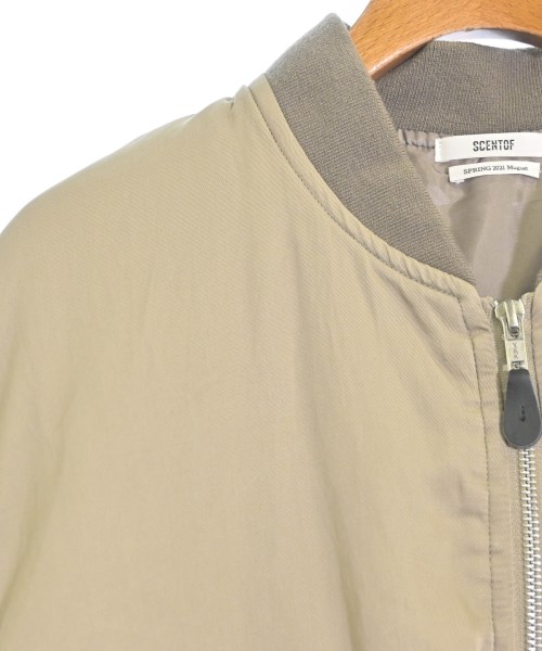 SCENTOF（セントオブ）ミリタリーブルゾン ベージュ サイズ:F レディース/2200622733012