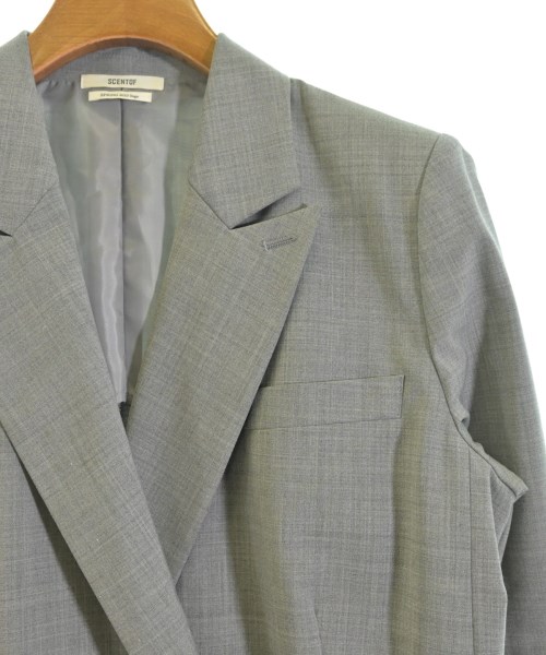 SCENTOF（セントオブ）テーラードジャケット グレー サイズ:36(S位) レディース/2200663084098