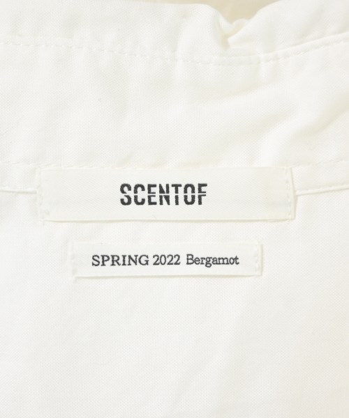 SCENTOF（セントオブ）カジュアルシャツ 白 サイズ:F レディース/2200697603043