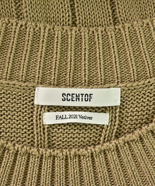 SCENTOF（セントオブ）ニット・セーター ベージュ サイズ:F レディース/2200700109104