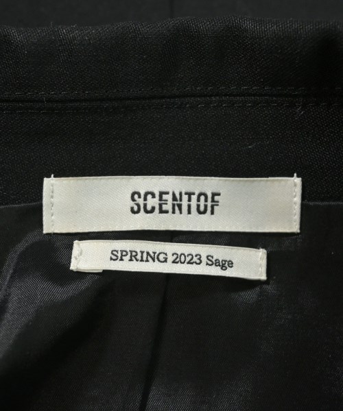 SCENTOF（セントオブ）ジャケット 黒 サイズ:38(M位) レディース/2200646148014