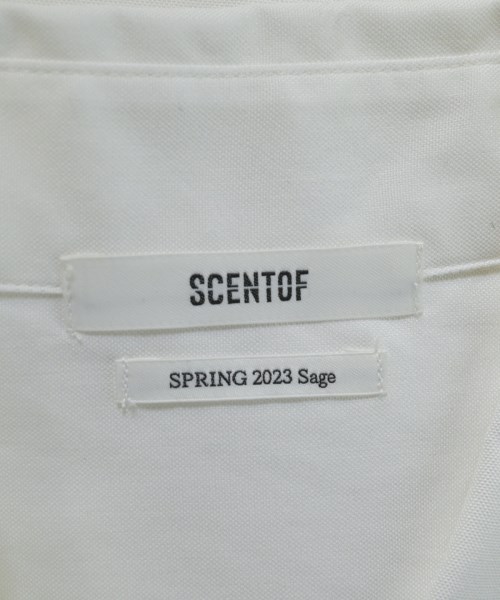 SCENTOF（セントオブ）カジュアルシャツ 白 サイズ:F レディース/2200661031025