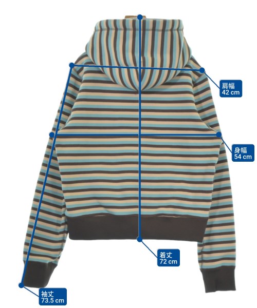 AFB（エーエフビー）パーカー 茶 サイズ:M メンズ/2200664882112