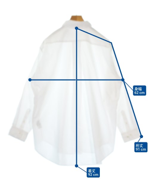 allery（アレリー）カジュアルシャツ 白 サイズ:M メンズ/2200664482060