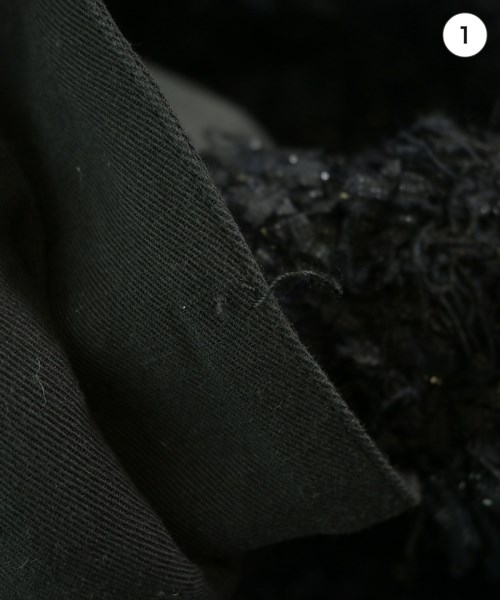 DEPAREILLE（デパリエ）ノーカラージャケット 紺 サイズ:36(S位) レディース/2200644749084