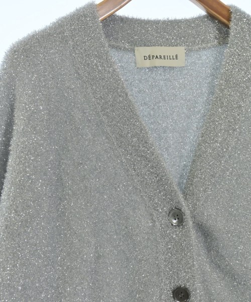 DEPAREILLE（デパリエ）カーディガン グレー サイズ:38(M位) レディース/2200673200020