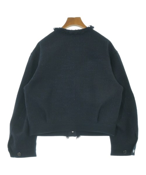 DEPAREILLE（デパリエ）ノーカラージャケット 紺 サイズ:36(S位) レディース/2200676772012