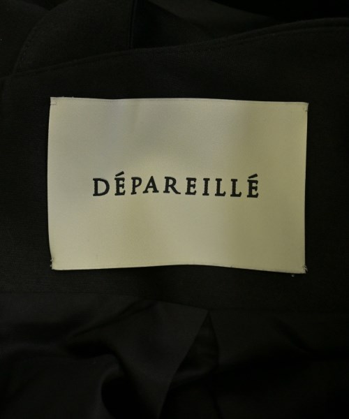 DEPAREILLE（デパリエ）ワンピース 黒 サイズ:38(M位) レディース/2200675590051
