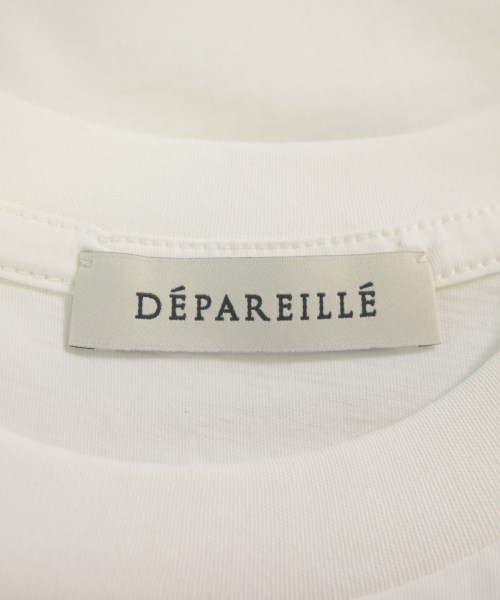 DEPAREILLE（デパリエ）Tシャツ・カットソー 白 サイズ:38(M位) レディース/2200677596013
