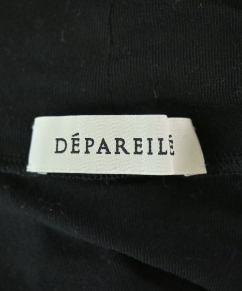 DEPAREILLE（デパリエ）Tシャツ・カットソー 黒 サイズ:1(S位) レディース/2200693053033