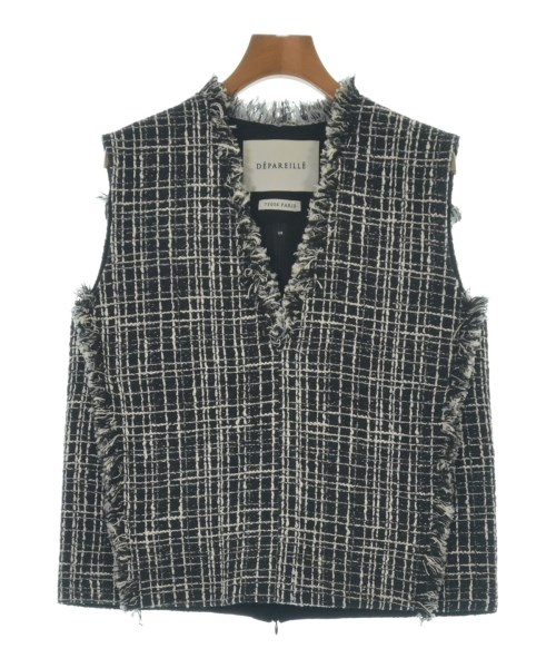 DEPAREILLE(デパリエ)ベスト 黒 サイズ:38(M位)/2200649963027