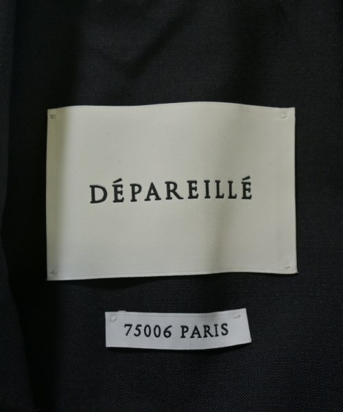 DEPAREILLE（デパリエ）オールインワン/サロペット 黒 サイズ:38(M位) レディース/2200713647044