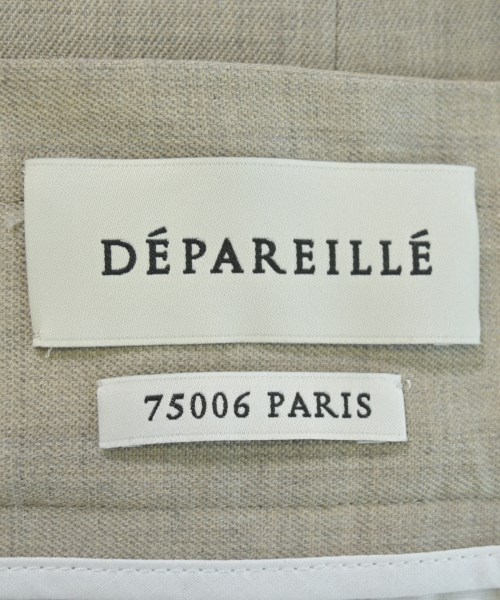DEPAREILLE（デパリエ）スラックス ベージュ サイズ:38(M位) レディース/2200713647082