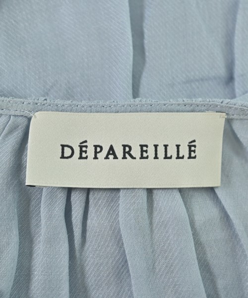 DEPAREILLE（デパリエ）ブラウス 青 サイズ:38(M位) レディース/2200701035143