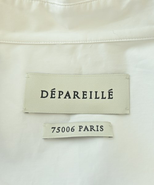 DEPAREILLE（デパリエ）ブラウス 白 サイズ:36(S位) レディース/2200703236012