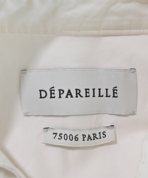 DEPAREILLE（デパリエ）ブラウス 白 サイズ:38(M位) レディース/2200701443016