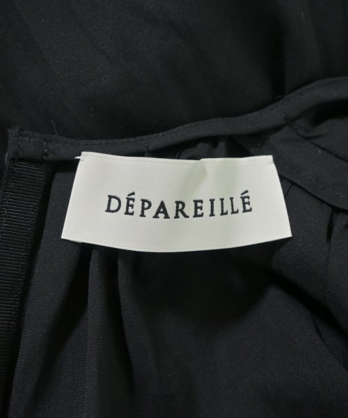 DEPAREILLE（デパリエ）ワンピース 黒 サイズ:36(S位) レディース/2200708660027
