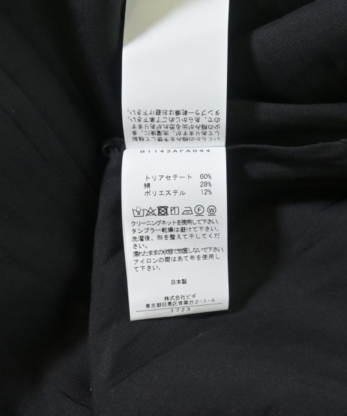 DEPAREILLE（デパリエ）ワンピース 黒 サイズ:36(S位) レディース/2200708660027