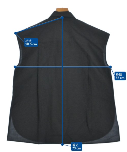 DEPAREILLE（デパリエ）カジュアルシャツ 黒 サイズ:38(M位) レディース/2200665977190