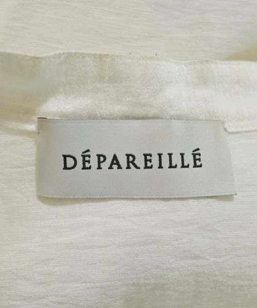 DEPAREILLE（デパリエ）カジュアルシャツ 白 サイズ:38(M位) レディース/2200665977244