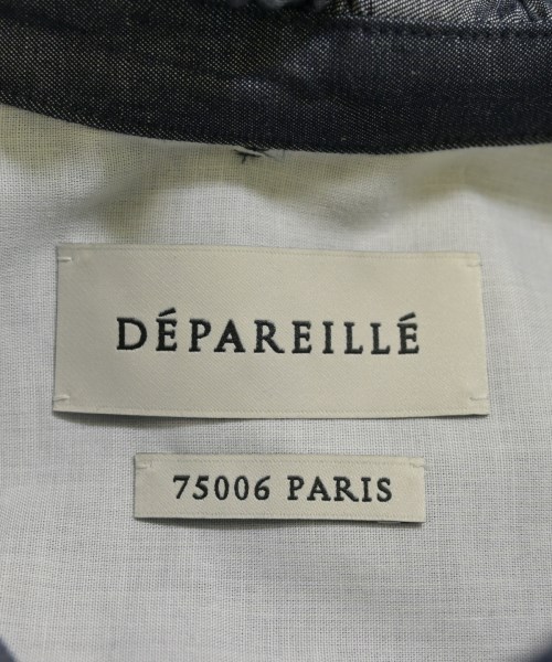DEPAREILLE（デパリエ）カジュアルシャツ 紺 サイズ:38(M位) レディース/2200717190089