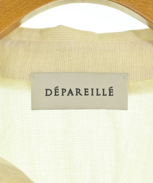 DEPAREILLE（デパリエ）ブラウス ベージュ サイズ:38(M位) レディース/2200718059101