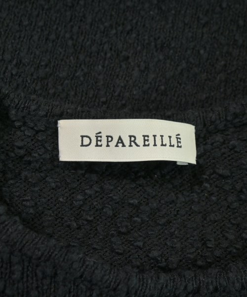 DEPAREILLE（デパリエ）ニット・セーター 黒 サイズ:38(M位) レディース/2200720354041