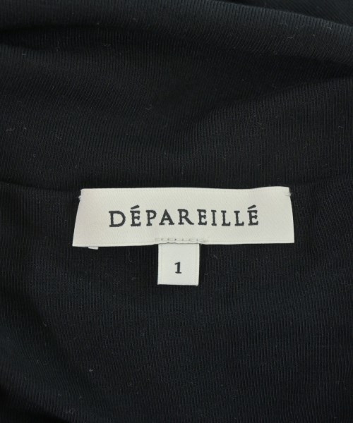 DEPAREILLE（デパリエ）Tシャツ・カットソー 黒 サイズ:1(S位) レディース/2200680315090