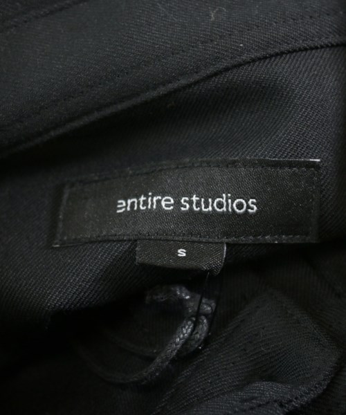 ENTIRE STUIDOS（エンタイアスタジオ）カジュアルシャツ 黒 サイズ:S メンズ/2200638471021