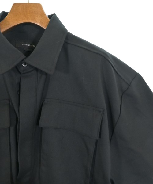 ENTIRE STUIDOS（エンタイアスタジオ）カジュアルシャツ 黒 サイズ:S メンズ/2200638471021
