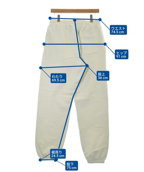 ENTIRE STUIDOS（エンタイアスタジオ）スウェットパンツ 緑 サイズ:M メンズ/2200639371054