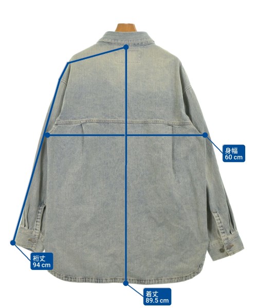 ENTIRE STUIDOS（エンタイアスタジオ）デニムジャケット 青 サイズ:S メンズ/2200675020060