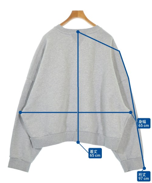 ENTIRE STUIDOS（エンタイアスタジオ）スウェット グレー サイズ:L メンズ/2200677051024