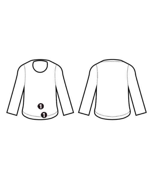 ENTIRE STUIDOS（エンタイアスタジオ）スウェット 白 サイズ:XS レディース/2200680430052