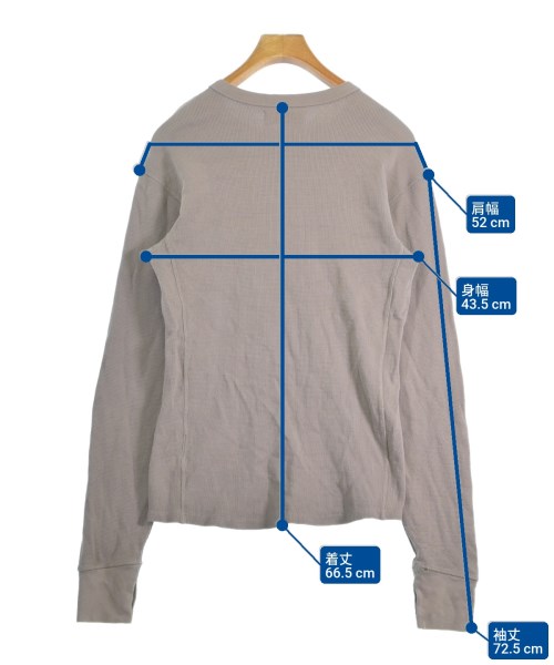 ENTIRE STUIDOS（エンタイアスタジオ）Tシャツ・カットソー グレー サイズ:-(M位) メンズ/2200694594085