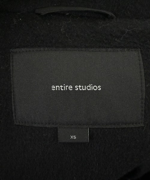 ENTIRE STUIDOS（エンタイアスタジオ）チェスターコート 黒 サイズ:XS メンズ/2200697685018