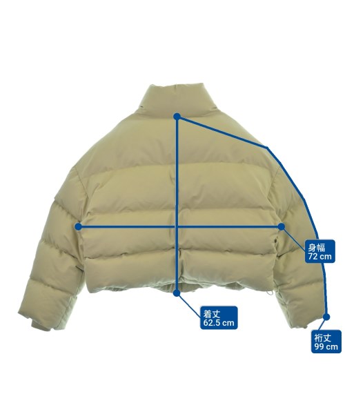 ENTIRE STUIDOS（エンタイアスタジオ）ダウンジャケット/ダウンベスト ベージュ サイズ:M メンズ/2200655296010