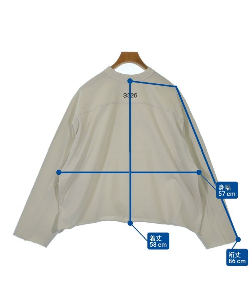 ENTIRE STUIDOS（エンタイアスタジオ）Tシャツ・カットソー 白 サイズ:S メンズ/2200629306035