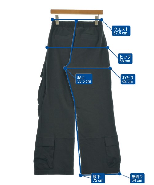 ENTIRE STUIDOS（エンタイアスタジオ）スウェットパンツ 黒 サイズ:S メンズ/2200653316161