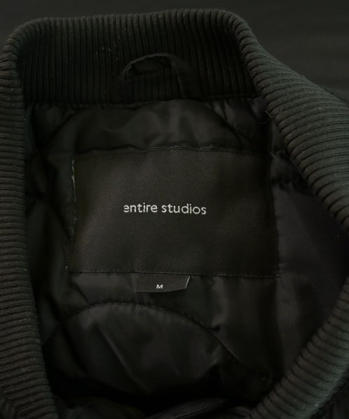ENTIRE STUIDOS（エンタイアスタジオ）ミリタリーブルゾン 黒 サイズ:M メンズ/2200654277010