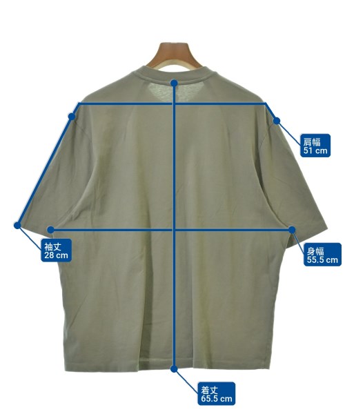 ENTIRE STUIDOS（エンタイアスタジオ）Tシャツ・カットソー グレー サイズ:M メンズ/2200707386263