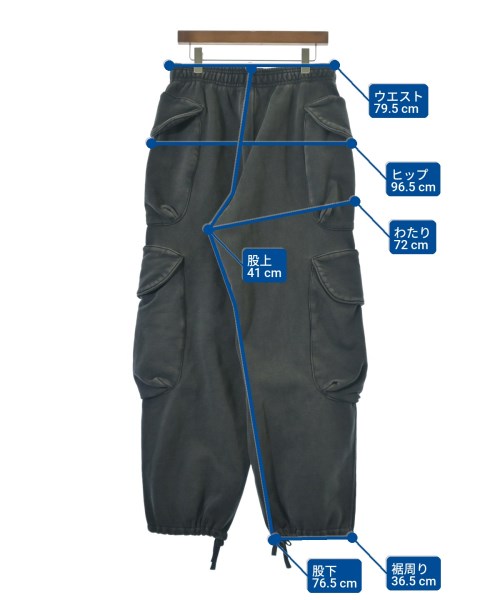 ENTIRE STUIDOS（エンタイアスタジオ）スウェットパンツ 黒 サイズ:M メンズ/2200664403065